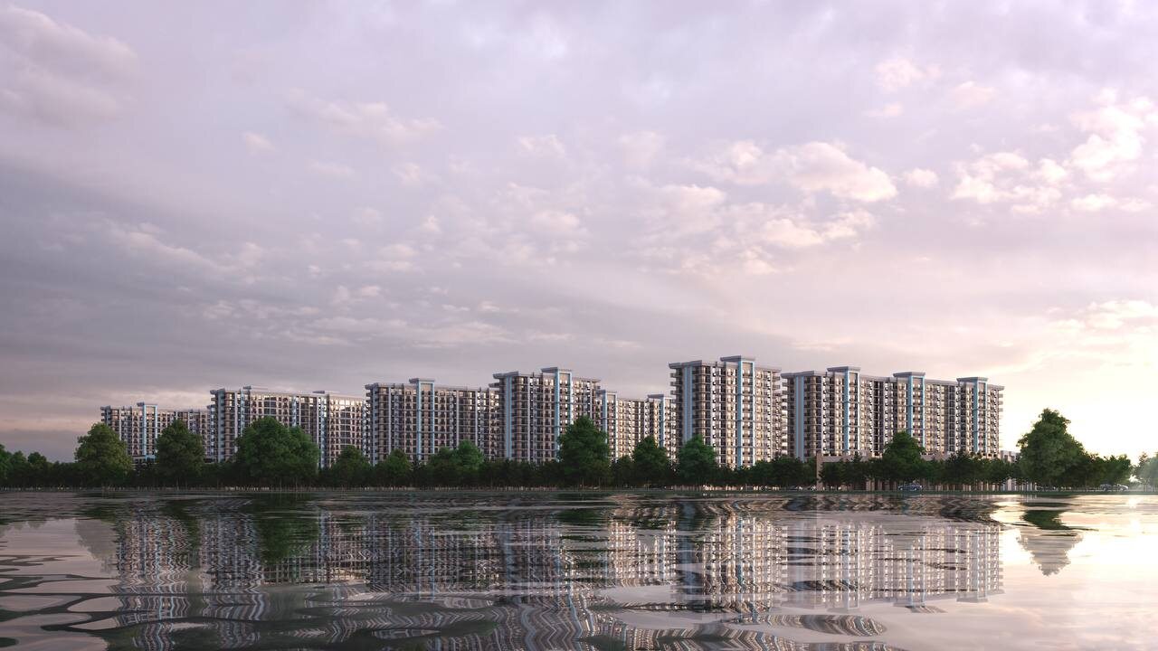 Море — вид на комплекс с озера Мойнаки